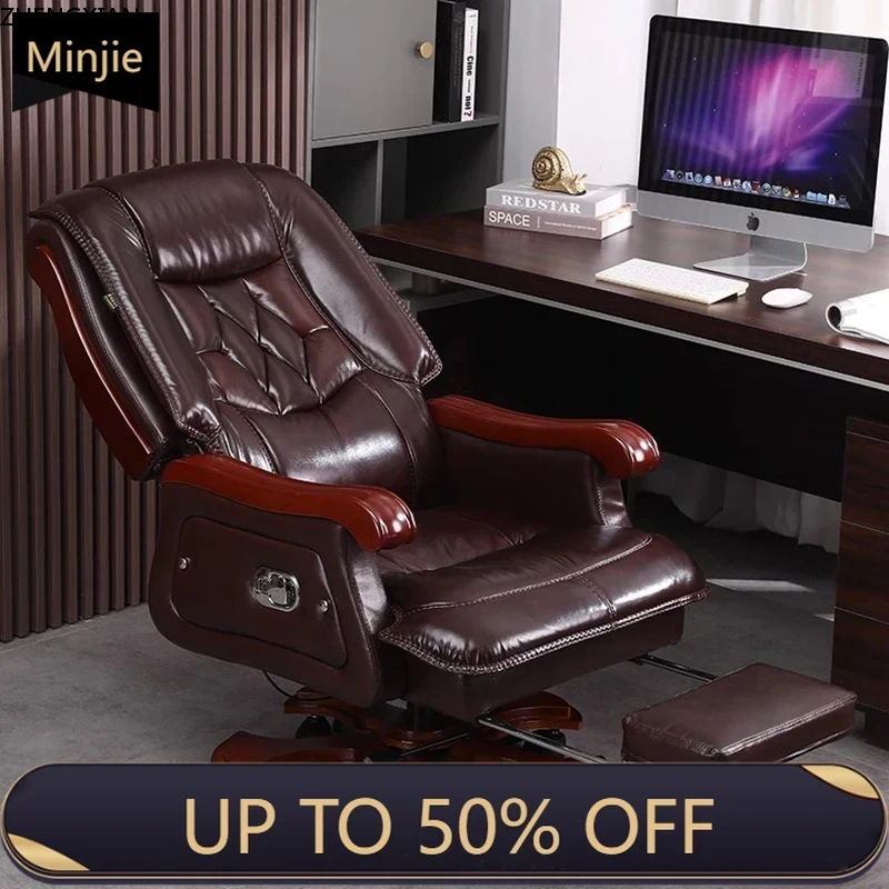 Office Furniture First - Deri Sandalye, Birinci Sınıf Dana Derisi,