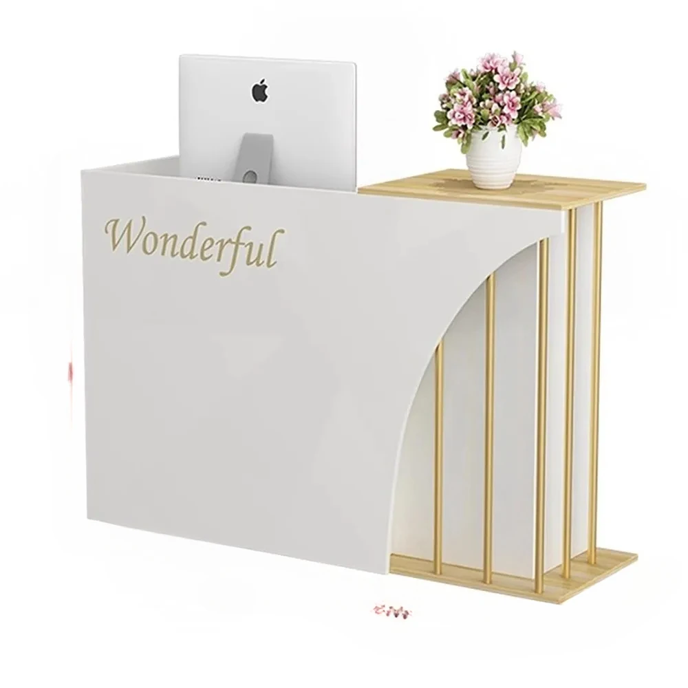 Office Furniture Store - Modern Basit Ofis Resepsiyon Masaları Giyim
