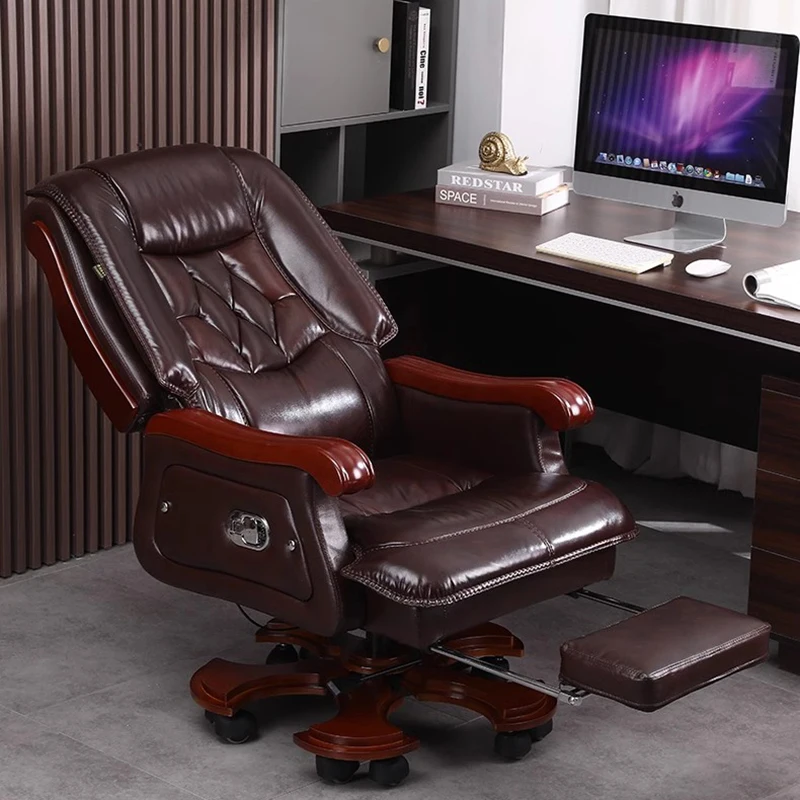 Office Furniture First - Deri Sandalye İlk Katman Sığır Derisi