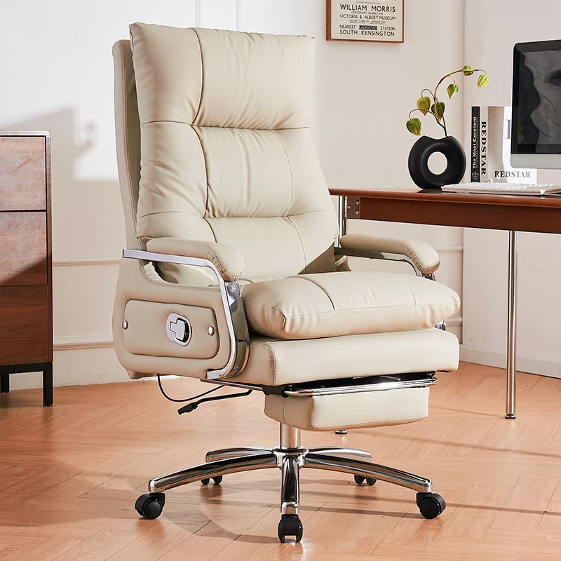 Office Furniture First - İlk Katman Sığır Derisi Bilgisayar Koltuğu