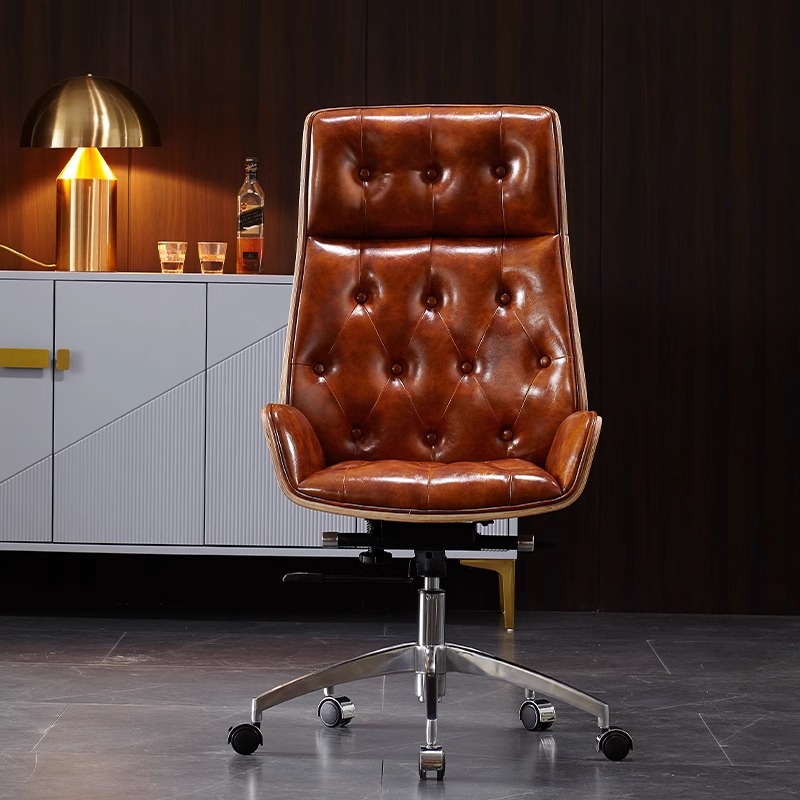 Office Furniture First - Rahat Birinci katman Sığır Derisi Ofis
