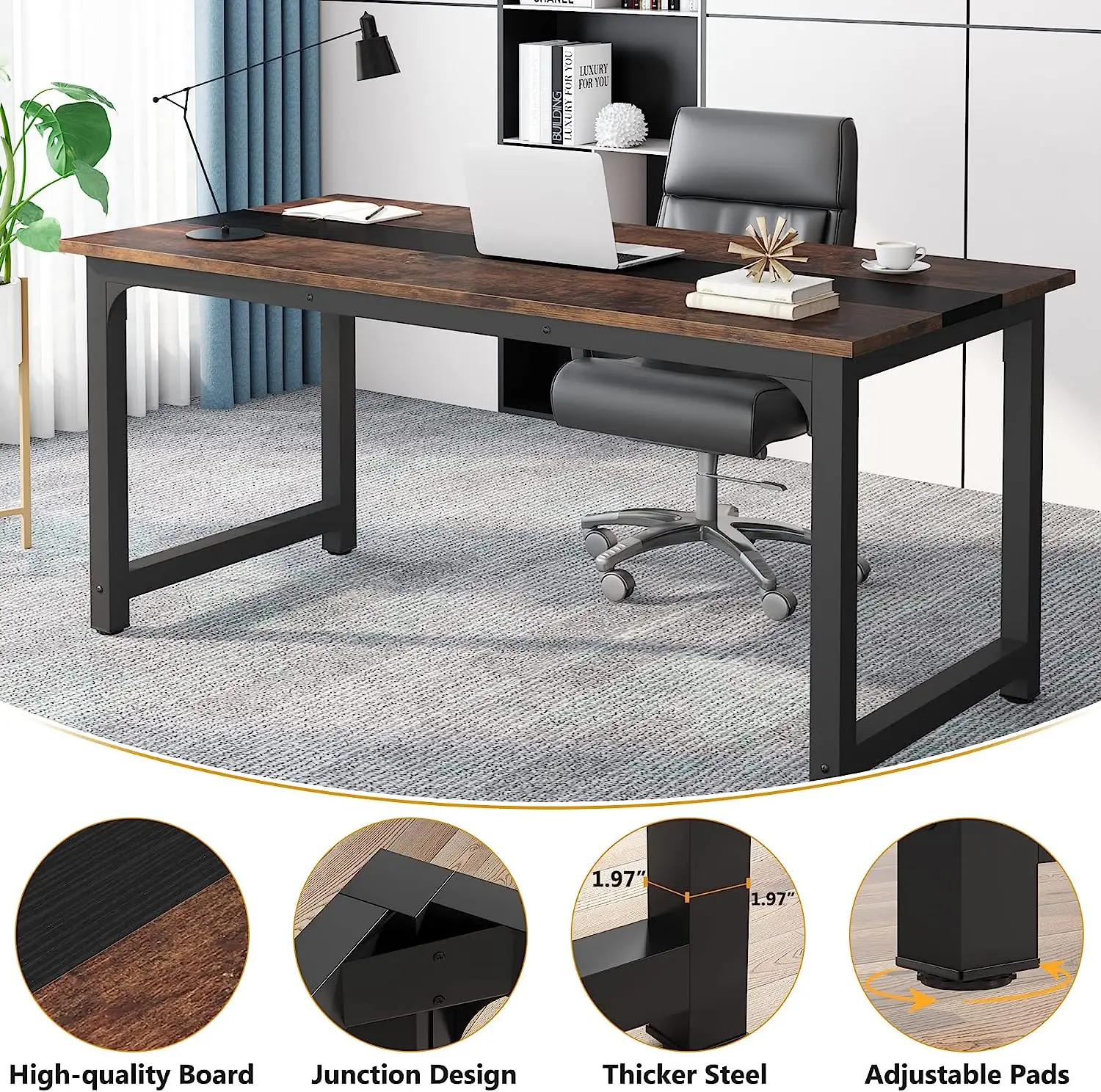 Tribesigns Modern Bilgisayar M - Office X Furniture incelemesi ve fiyatı