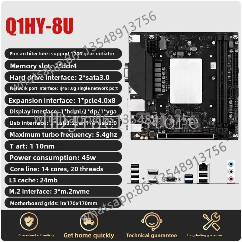 Q1HY/Q1J0 Anakart, i9 13900 CP - Office Furniture Com incelemesi ve fiyatı