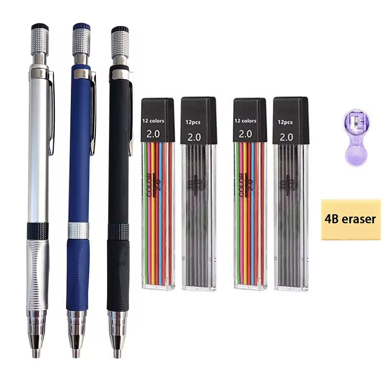 Mekanik Kalem Seti 2.0mm 2B Si - Staedtler Pencil Lumocolor incelemesi ve fiyatı
