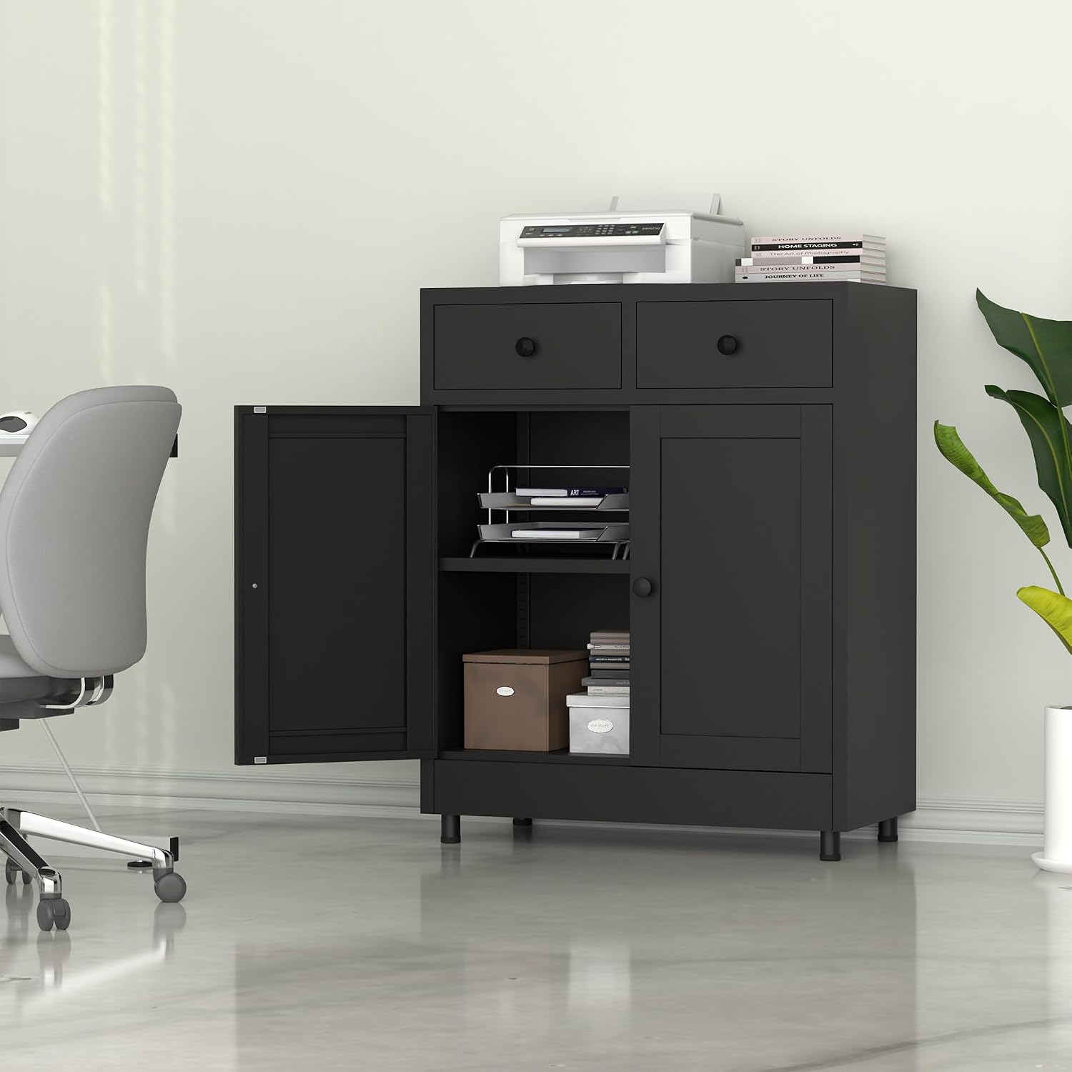 Çekmeceli Metal Saklama Dolabı - Credenza Office Storage incelemesi ve fiyatı