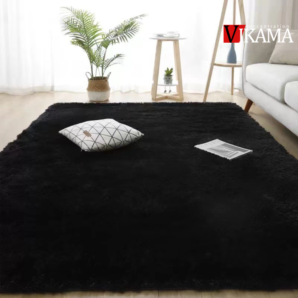 VIKAMA siyah Alan Peluş Yatak  - Chair Mat Hard Floor incelemesi ve fiyatı