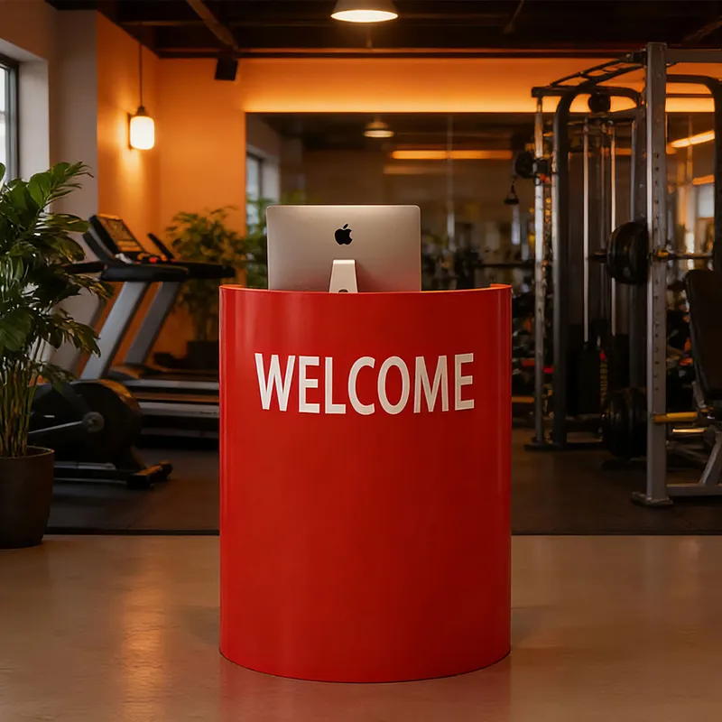 Endüstriyel Kavisli Resepsiyon - Office Furniture Store incelemesi ve fiyatı