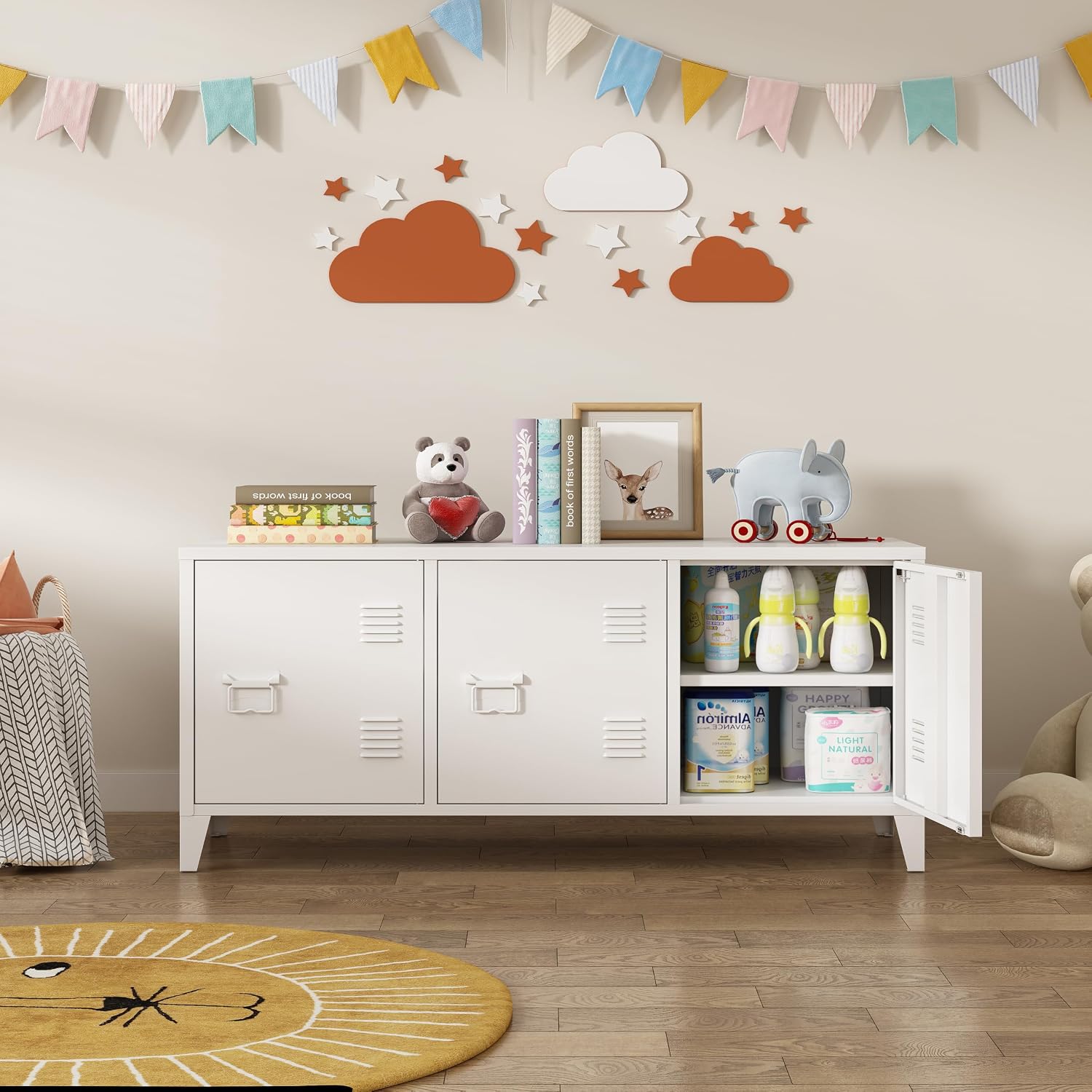 Modern TV Sehpası Eğlence Merk - Credenza Office Storage incelemesi ve fiyatı
