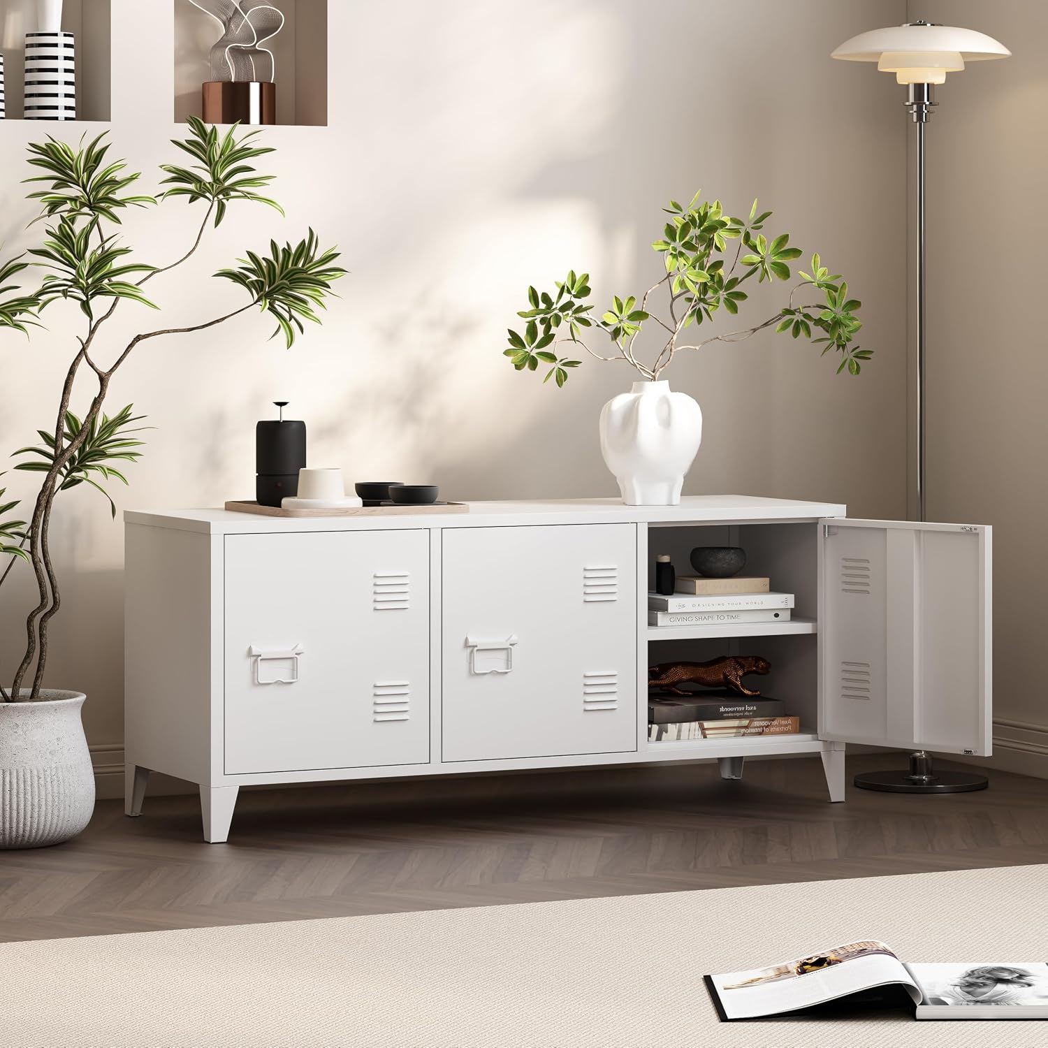 Modern TV Sehpası Eğlence Merk - Credenza Office Storage incelemesi ve fiyatı